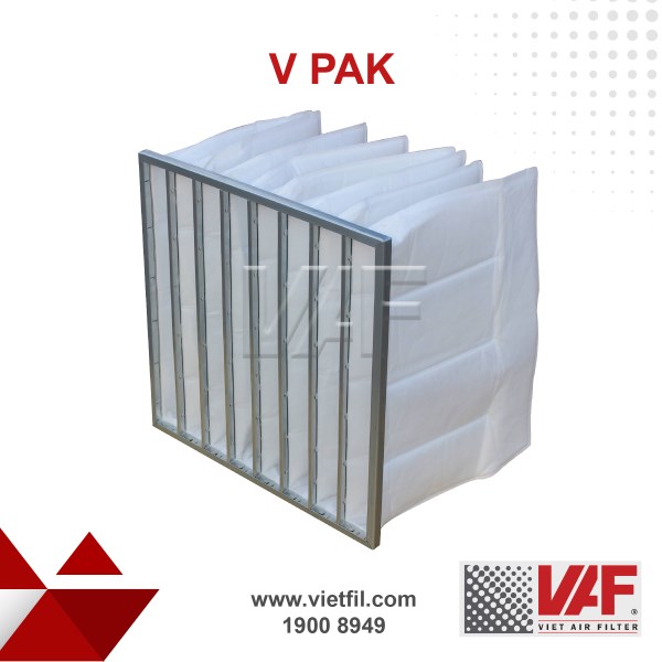 V-PAK  trắng - Viet Air Filter - Công Ty Cổ Phần Sản Xuất Lọc Khí Việt